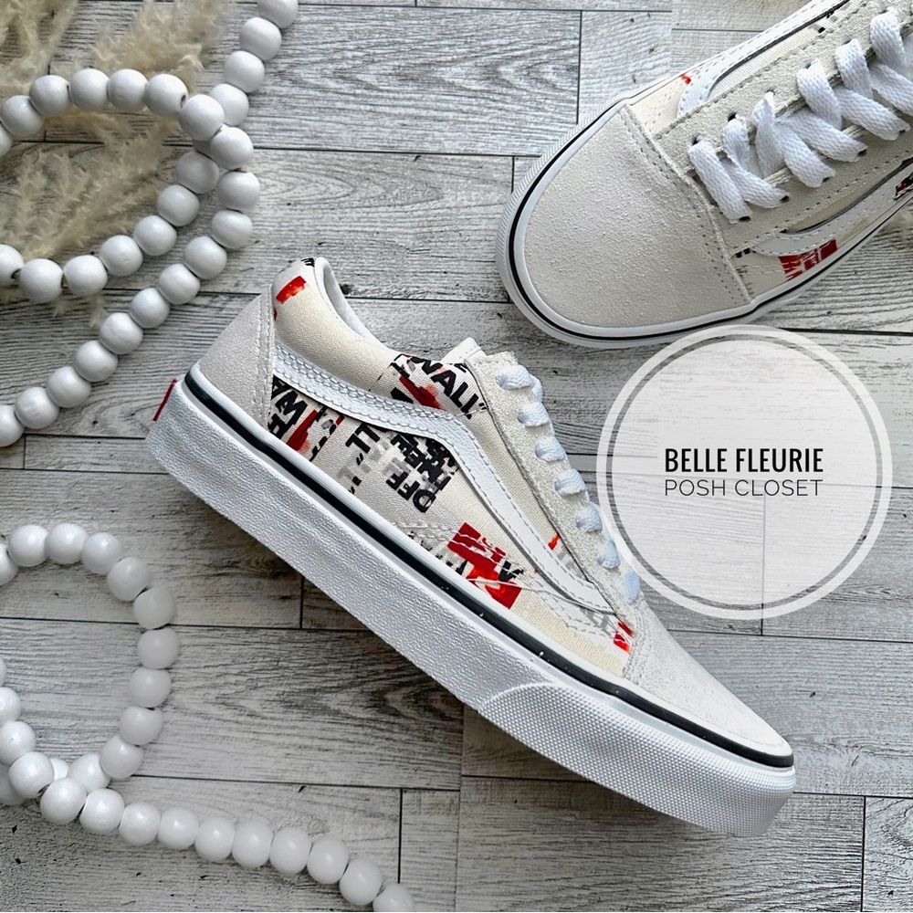 New W/ Box Vans Old Skool Packing Tape Low Top Lace Up Shoes
